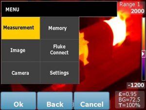 Fluke Ti480 PRO 60Hz interfaz