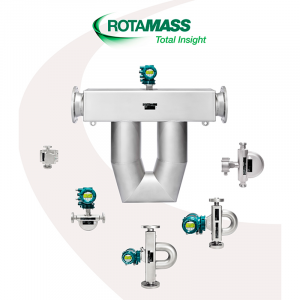 Caudalímetro másico Coriolis Total Insight ROTAMASS