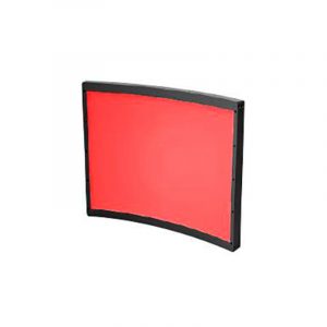 Retroiluminación curva